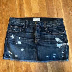 Current/Elliott mini jean skirt, Size 26